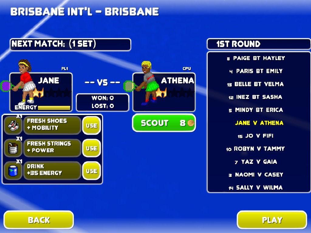 Tennis Champs Returns Game Screenshot