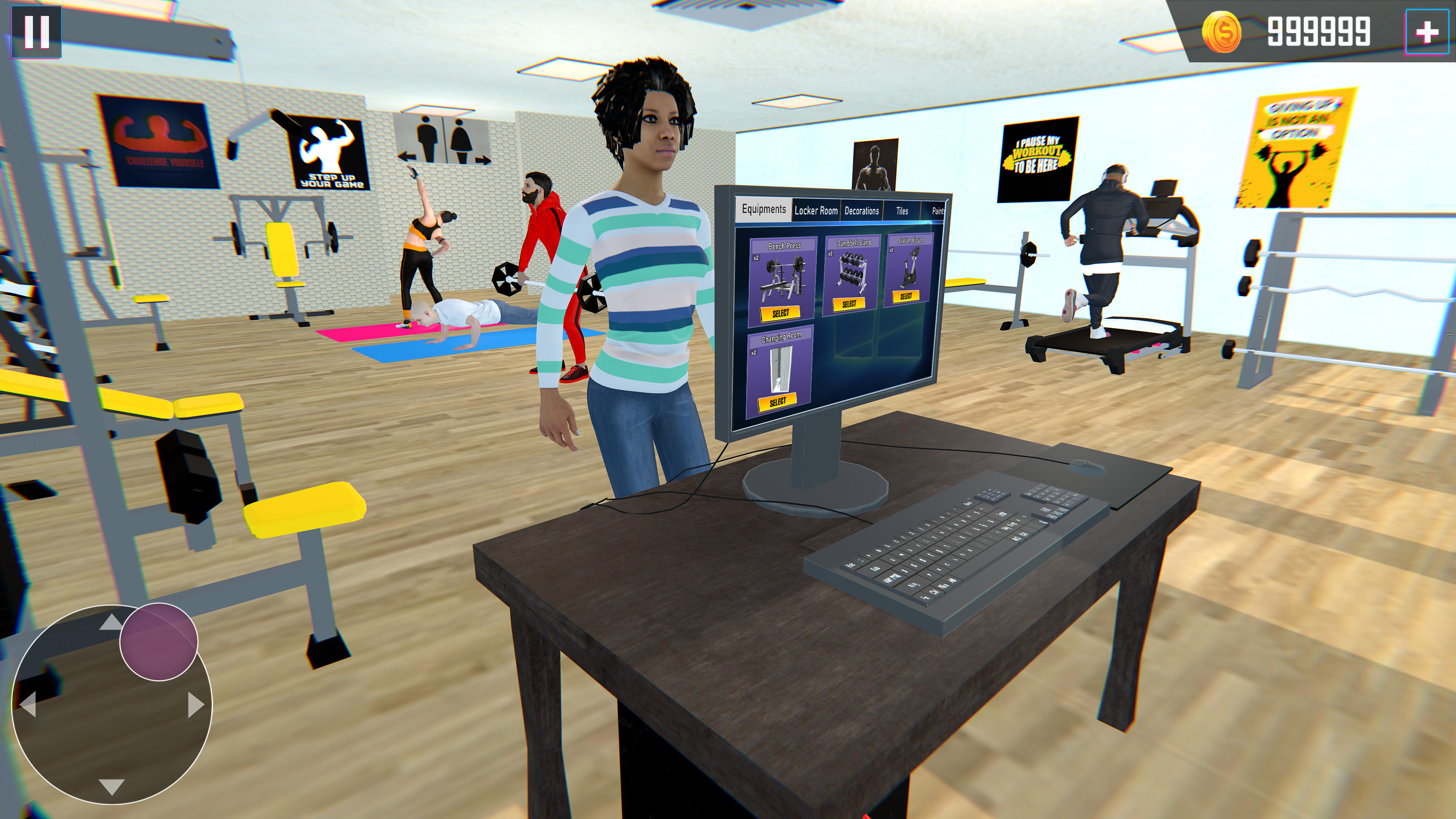 Gym Empire Gym Game 3D ภาพหน้าจอเกม
