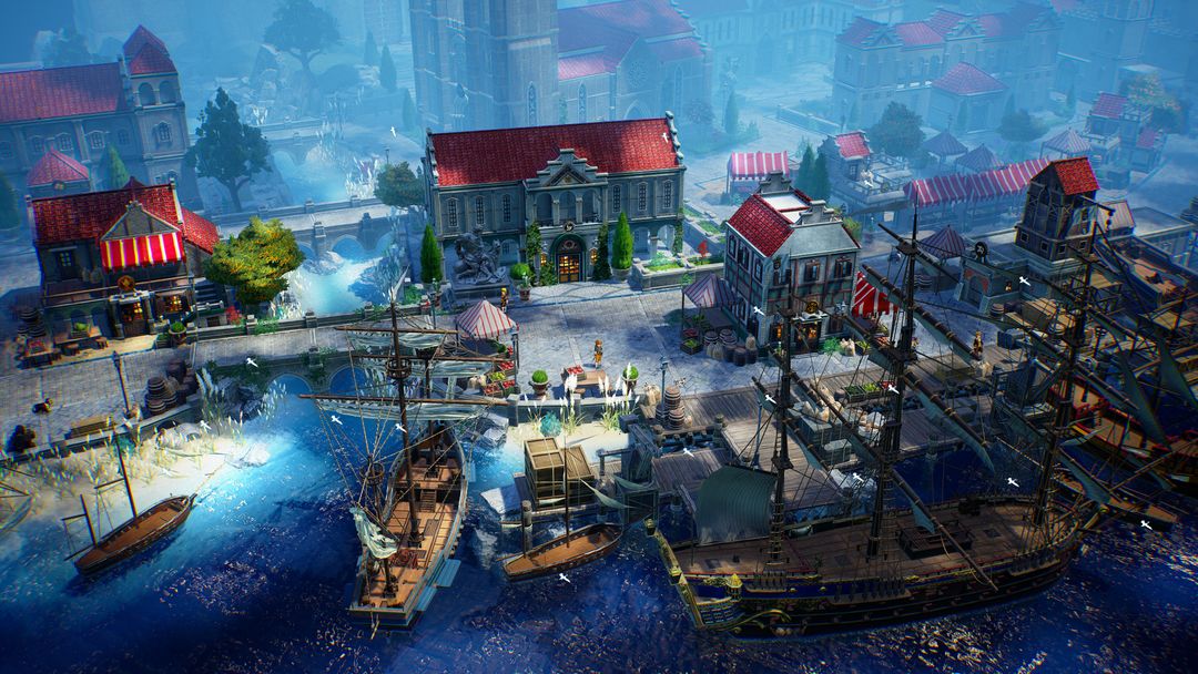 Uncharted Waters Origin screenshot game