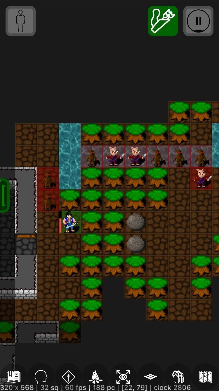 Pathos: Nethack Codex 게임 스크린샷