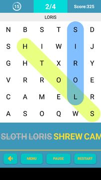 Word Search Game Game Screenshot
