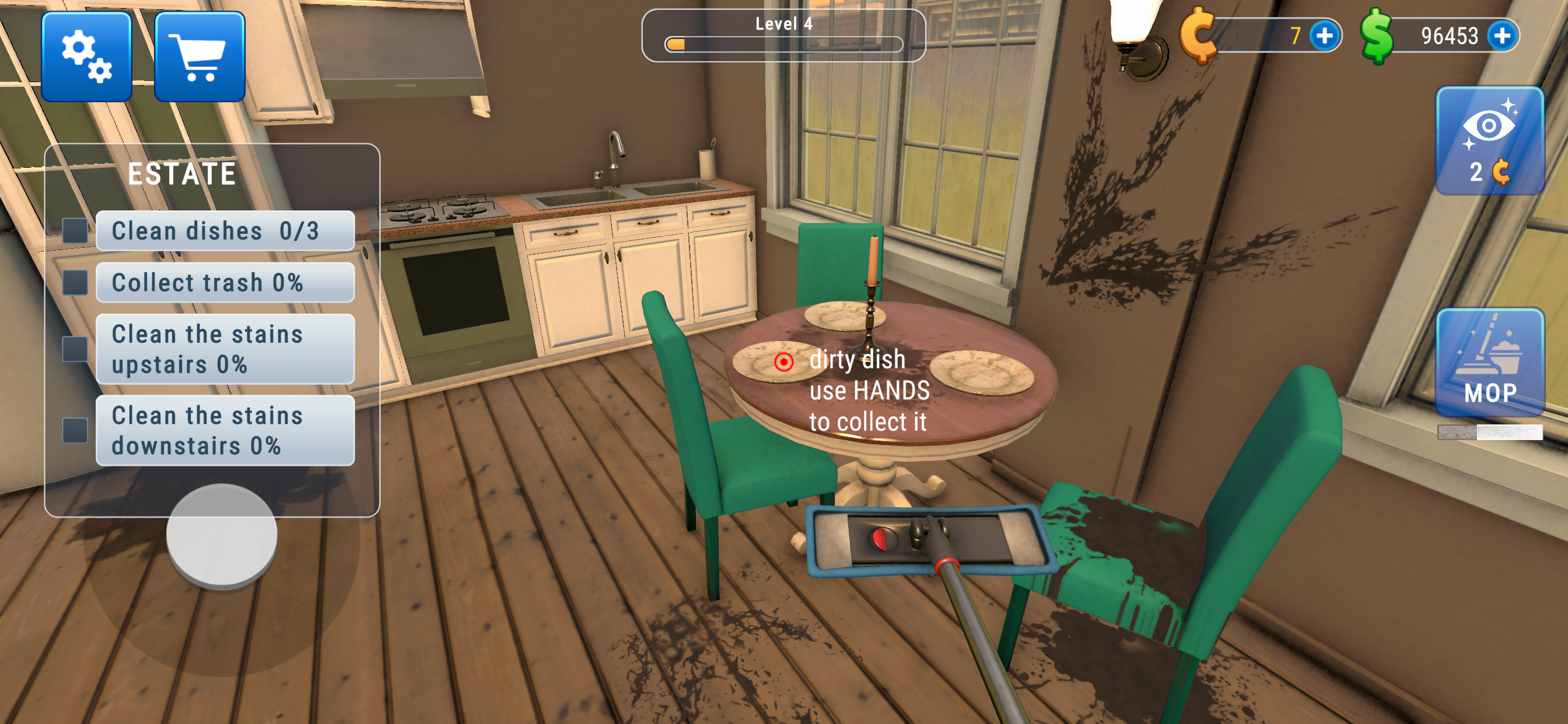 House Cleaner Simulator Game Screenshot