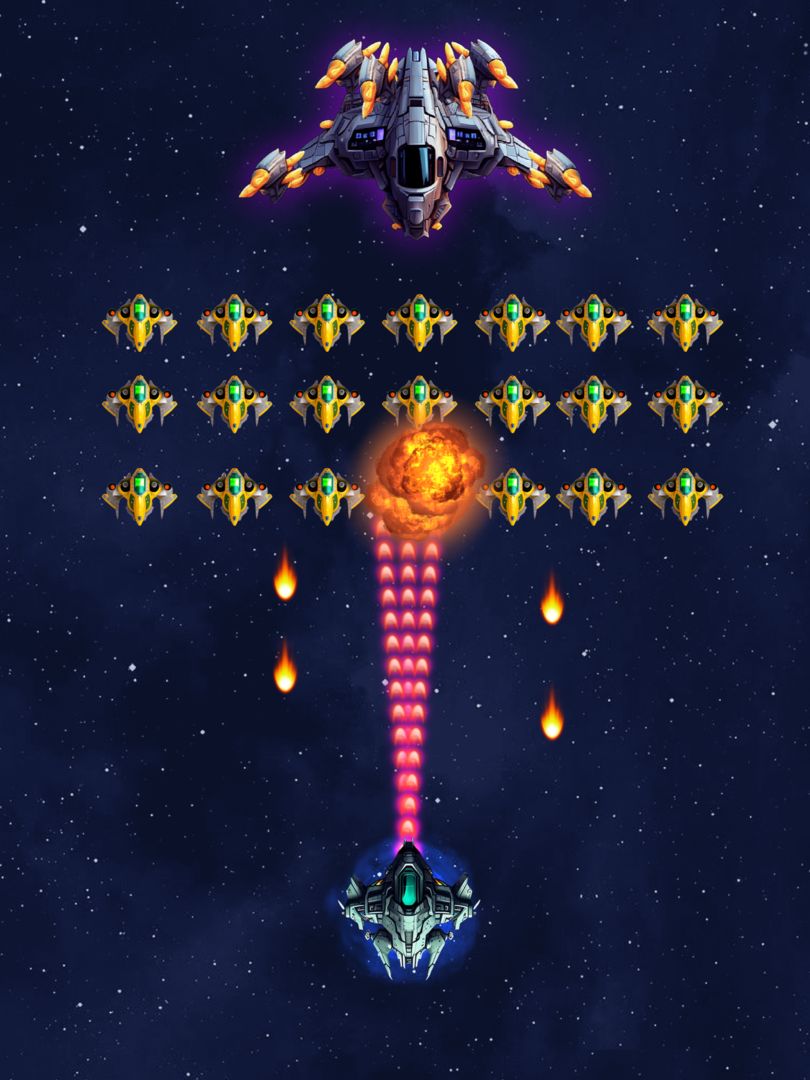 Screenshot of Space Invaders: Alien Shooter
