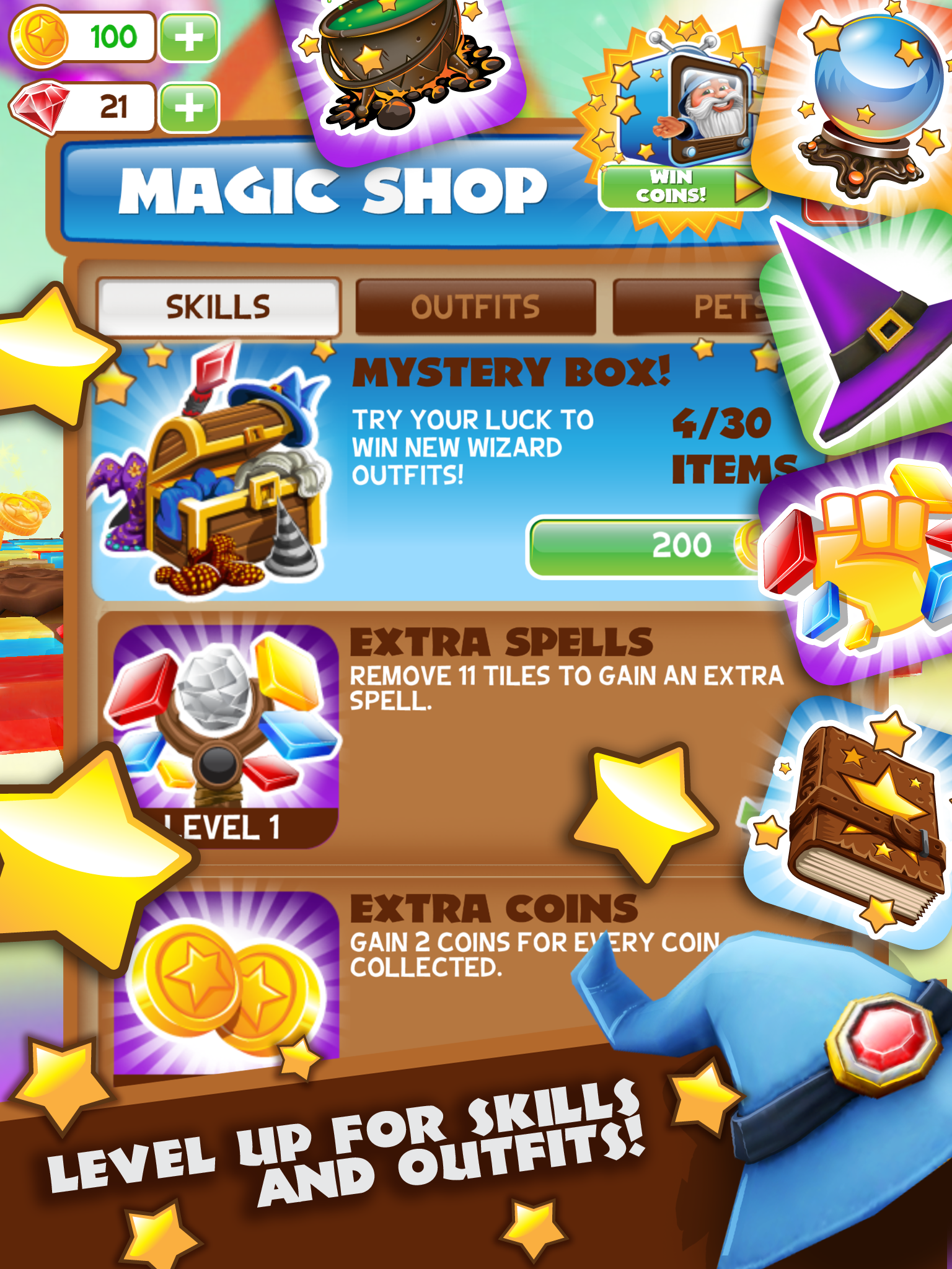 色彩巫師 (Puzzle Wiz) 遊戲截圖