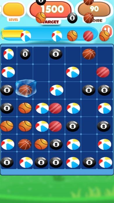 Match 3 game: Sport Ball Link Game Screenshot