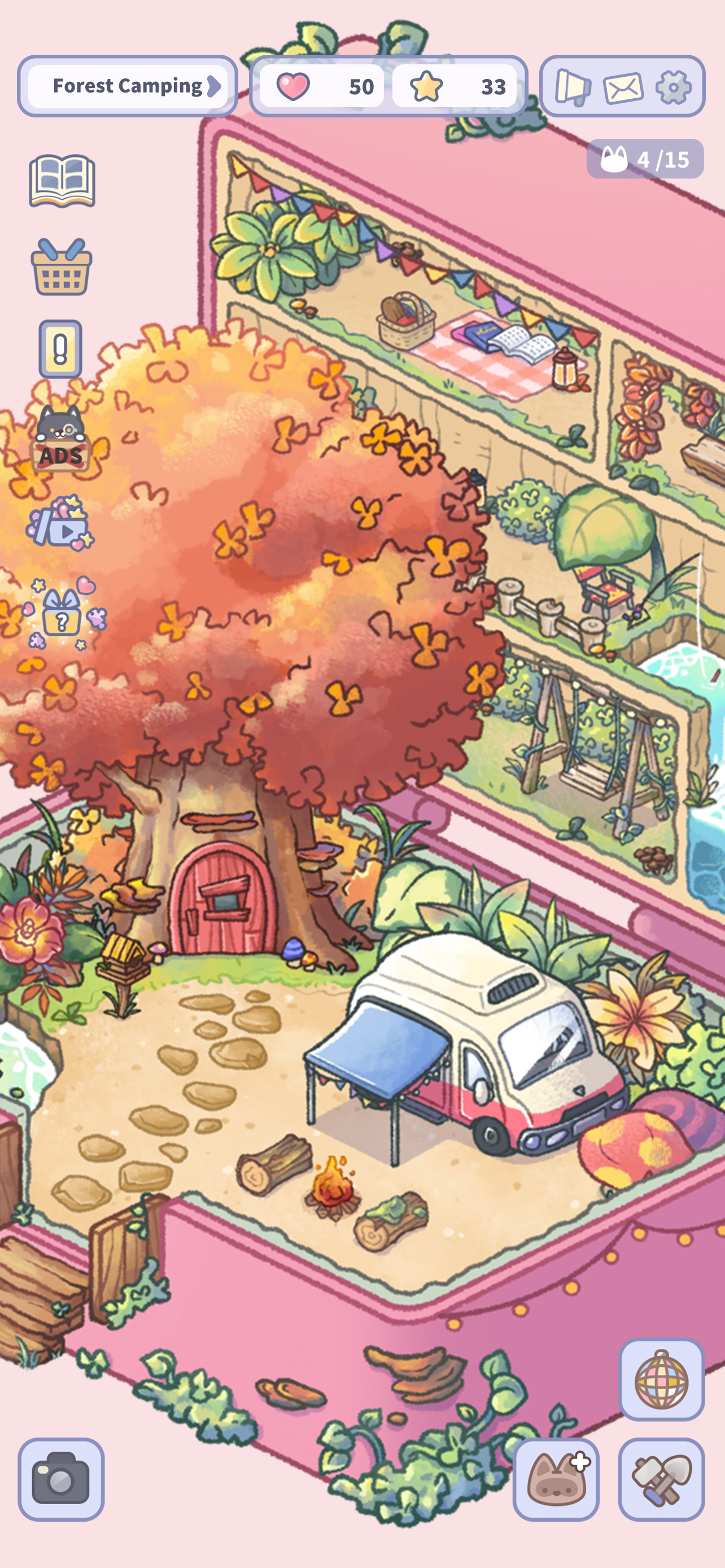 Healing Pocket Game Screenshot