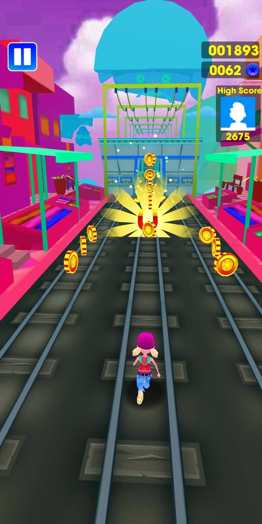 Subway Surf 3D 2018 게임 스크린 샷