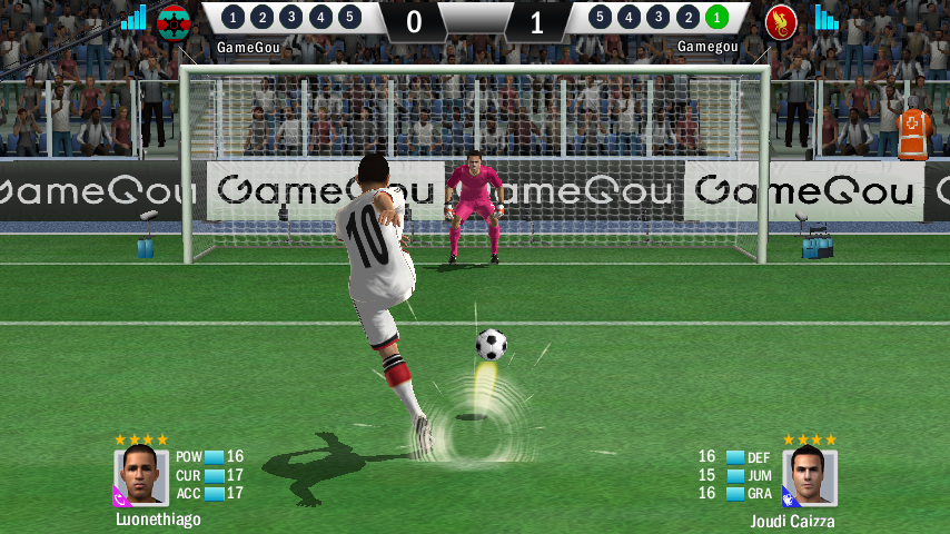 Screenshot 1 of Soccer Shootout 0.9.5