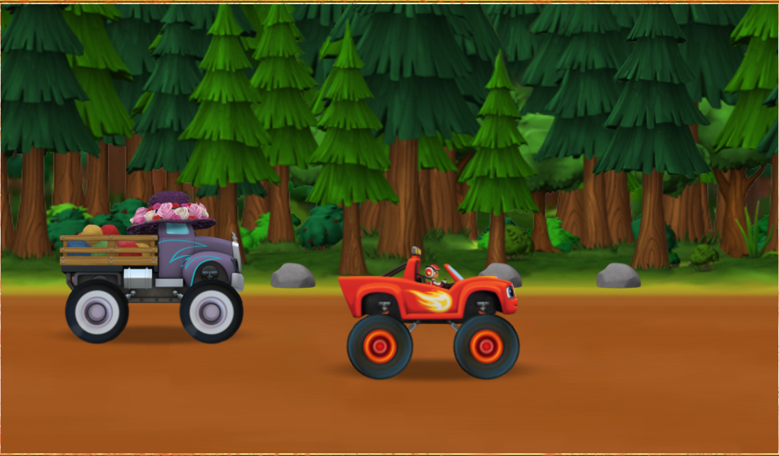 Blaze Mud Race Mountain Game Screenshot