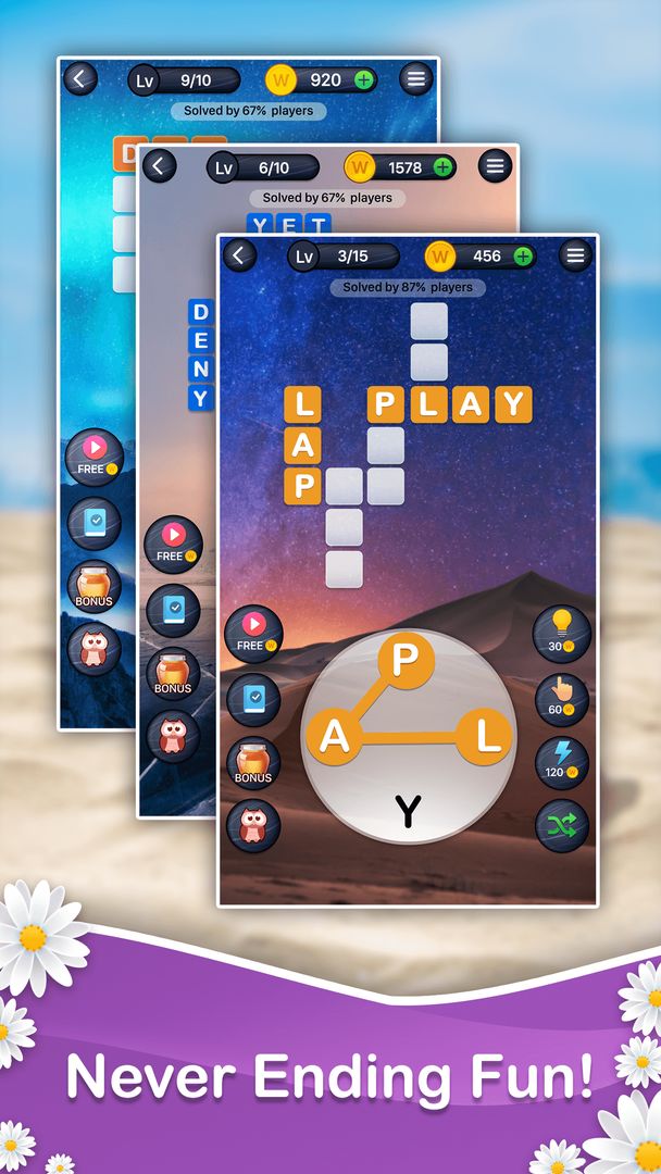 Word Planet screenshot game