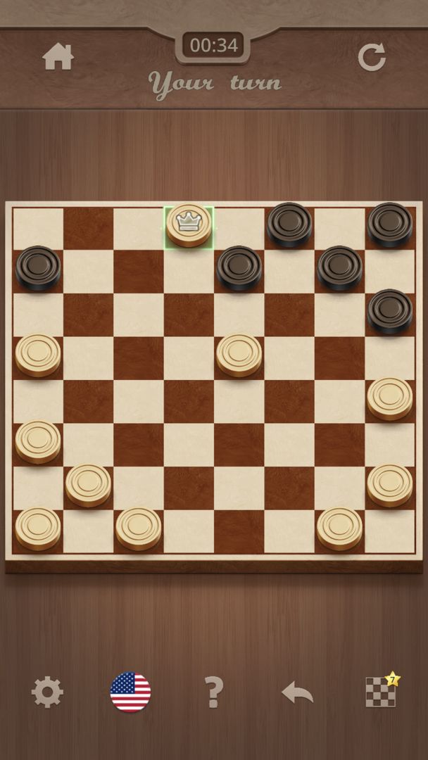 Checkers ภาพหน้าจอเกม