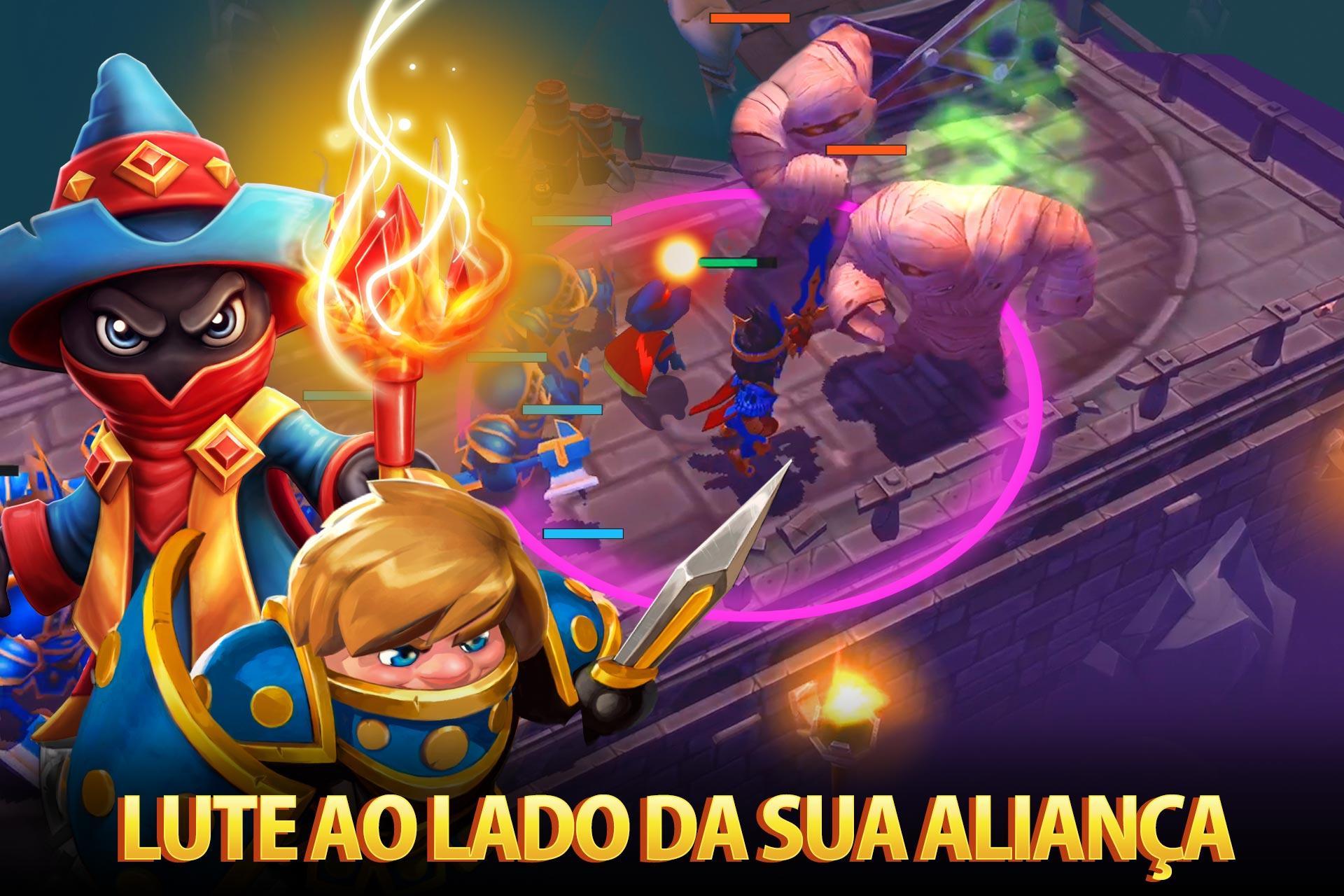 Captura de Tela do Jogo Royal Revolt 2: Tower Defense