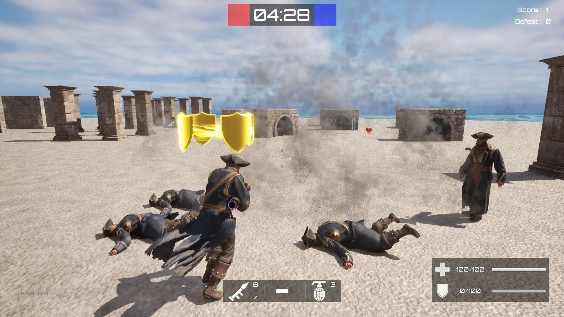 PirateWar Game Screenshot