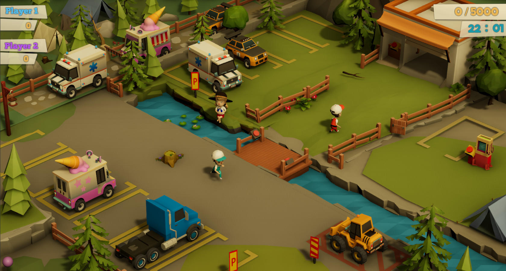 Parkonauts screenshot game