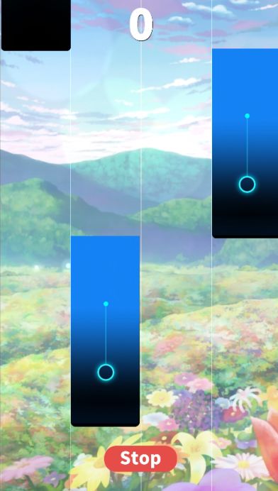 Screenshot of 東方ピアノゲームタイル - Touhou Piano