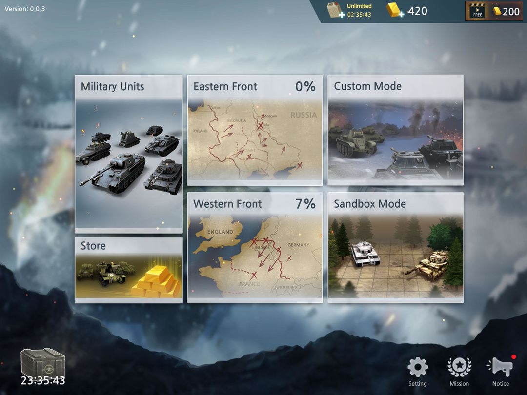 WW2 Battle Front Simulator screenshot game
