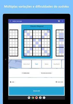 Captura de Tela do Jogo Sudoku - Quebra-cabeça
