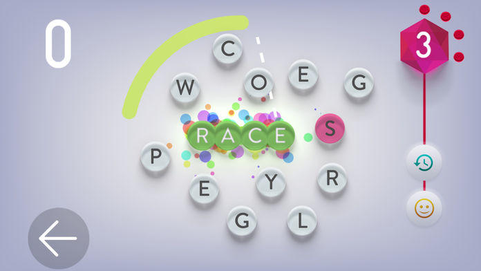 Alpha Swipe Game Screenshot