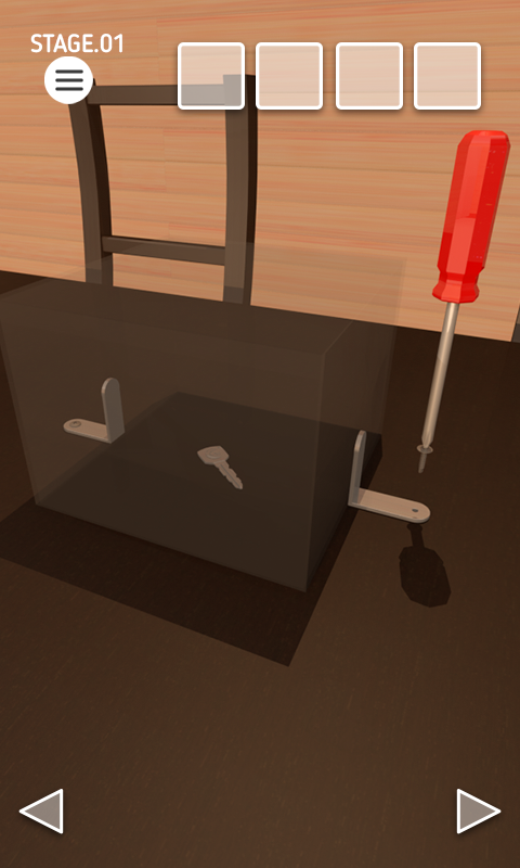 脱出ゲーム　Night Room Game Screenshot