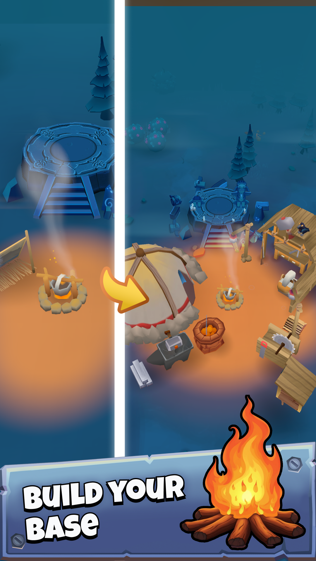 Dark Forest Survivor Game Screenshot