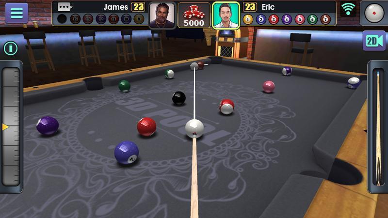3D Pool Ball screenshot game