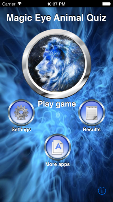 Magic Eye Animal Quiz Game Screenshot
