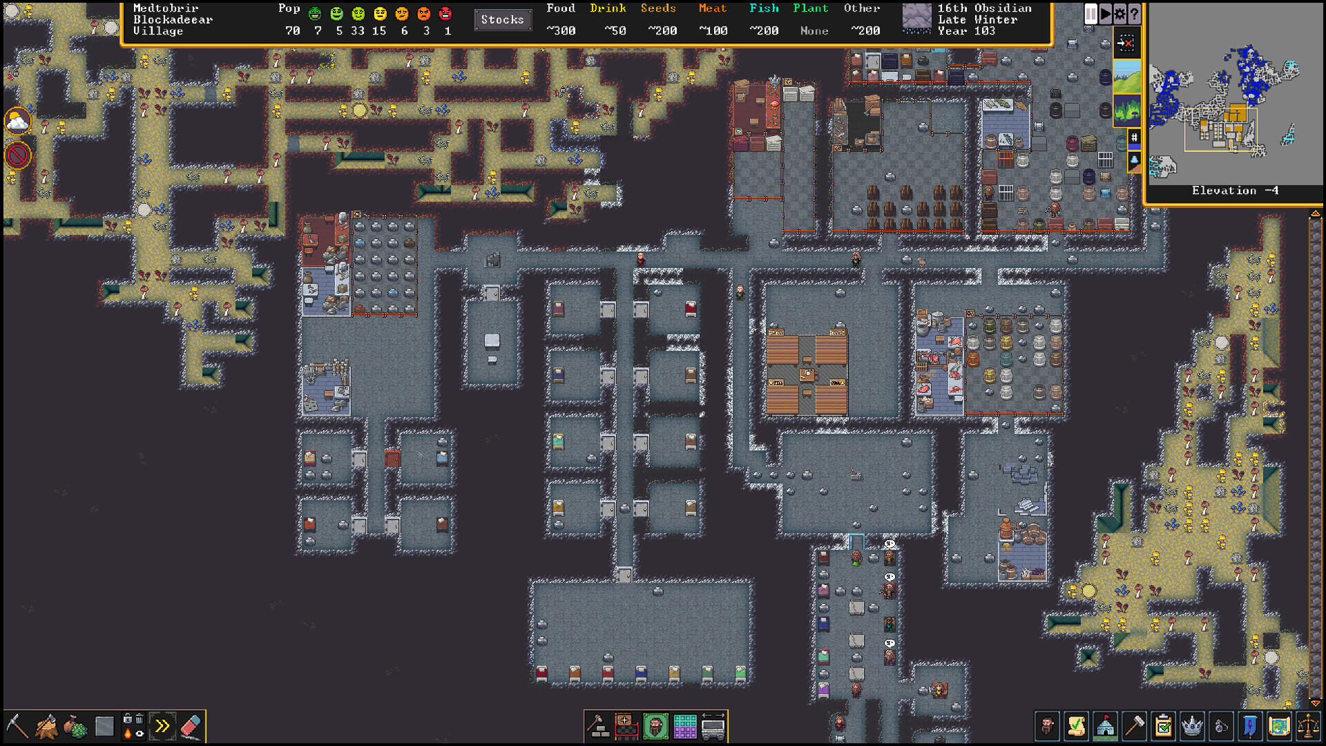 Dwarf Fortress screenshot game