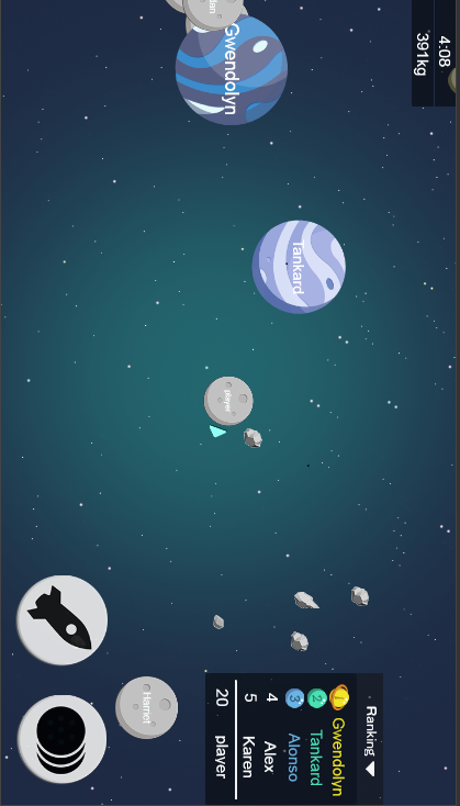 Rampant Planet Game Screenshot