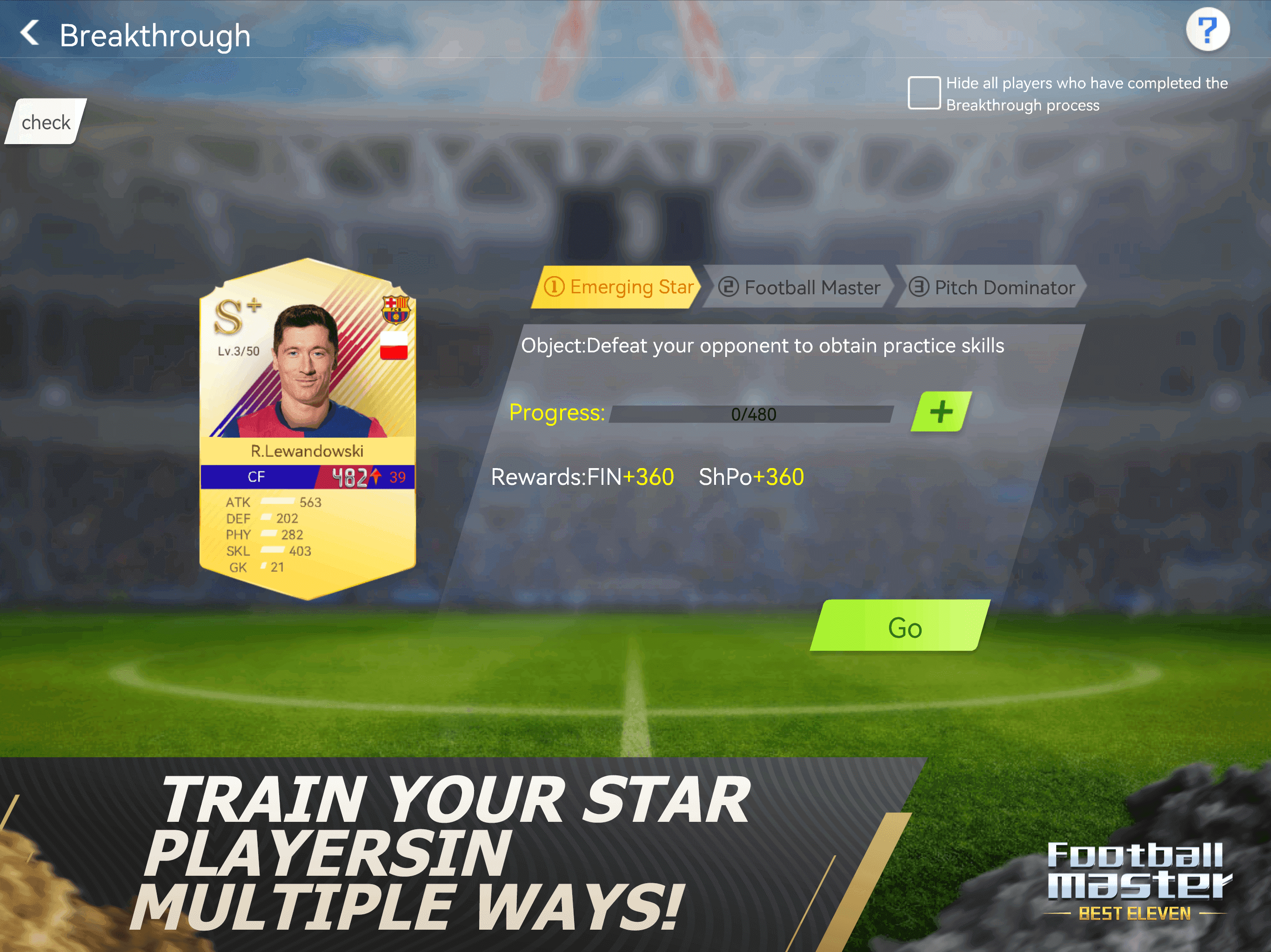 Football Master ภาพหน้าจอเกม