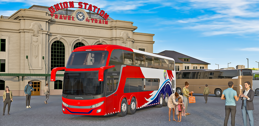 Banner of Offline Bus Game Bus Simulator 0.7