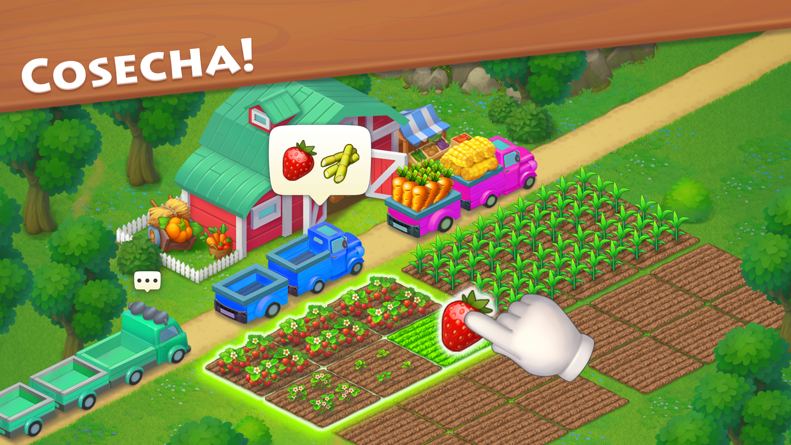 Captura de Pantalla del Juego Township
