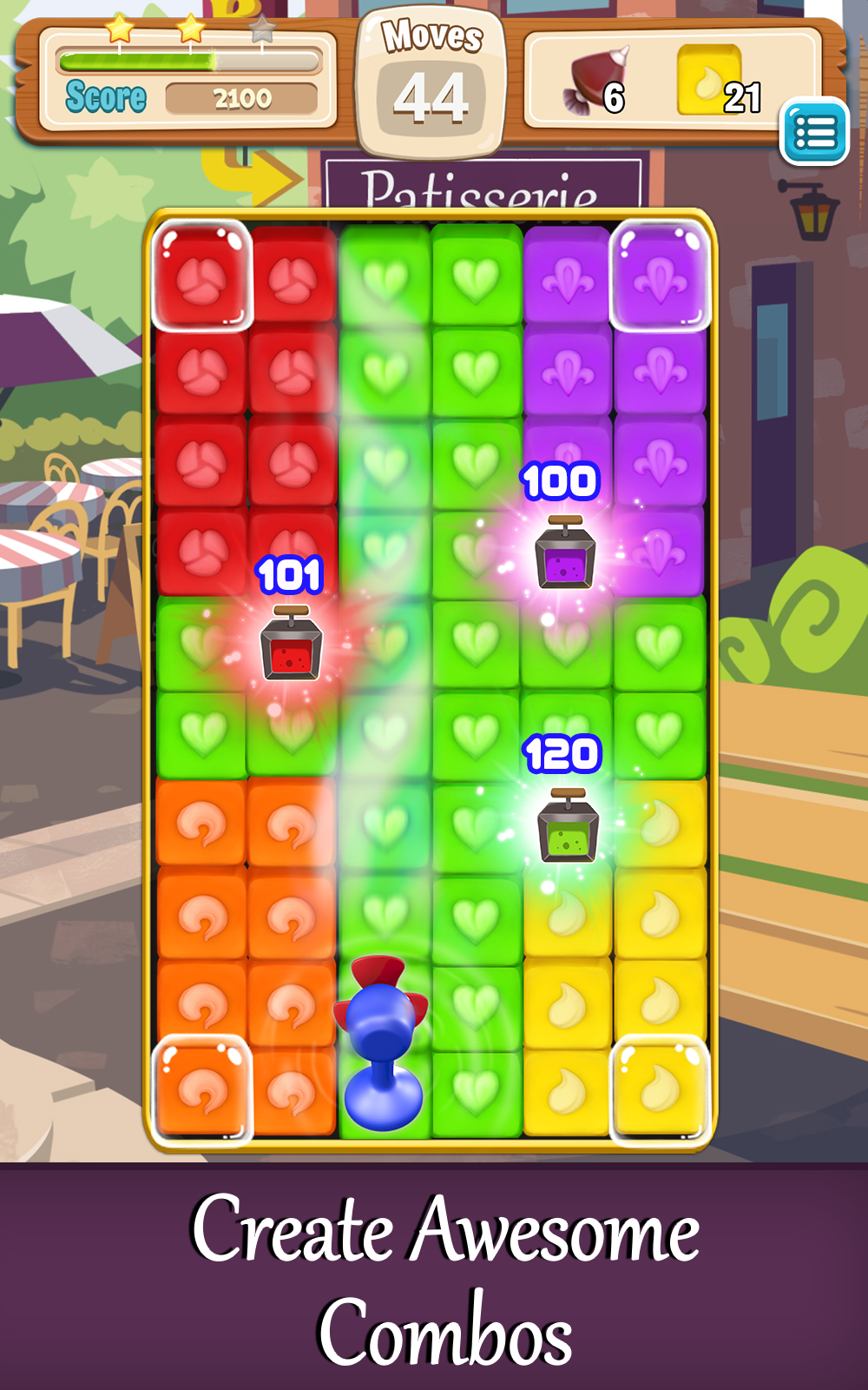 Cake Blast ภาพหน้าจอเกม