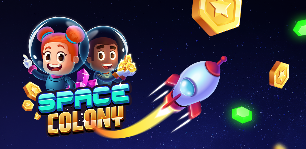 Banner of Space Colony: Idle Click Miner 