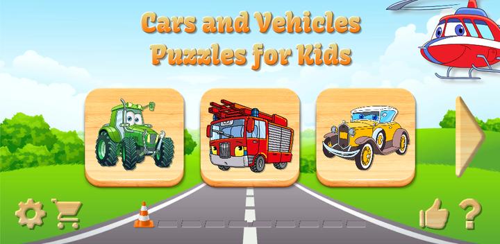 Banner of Car Puzzles for Toddlers 5.6.1