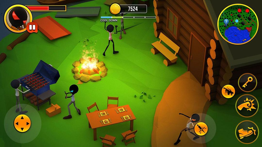 Camper Grand Escape Story 3D ภาพหน้าจอเกม
