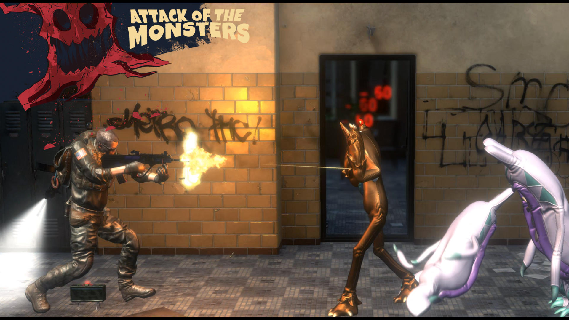 Attack of the Monsters Game Screenshot