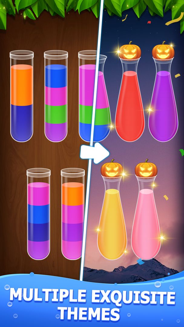 Screenshot of Water Sort - Color Sort Game