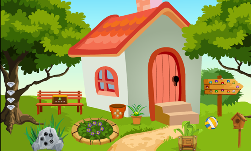 Picnic Girl Rescue Kavi Game-389 Game Screenshot