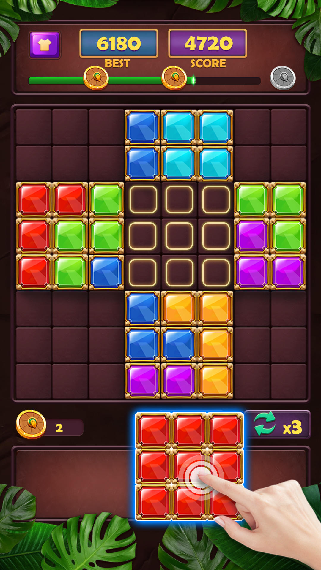 Captura de Tela do Jogo iBlock Puzzles!