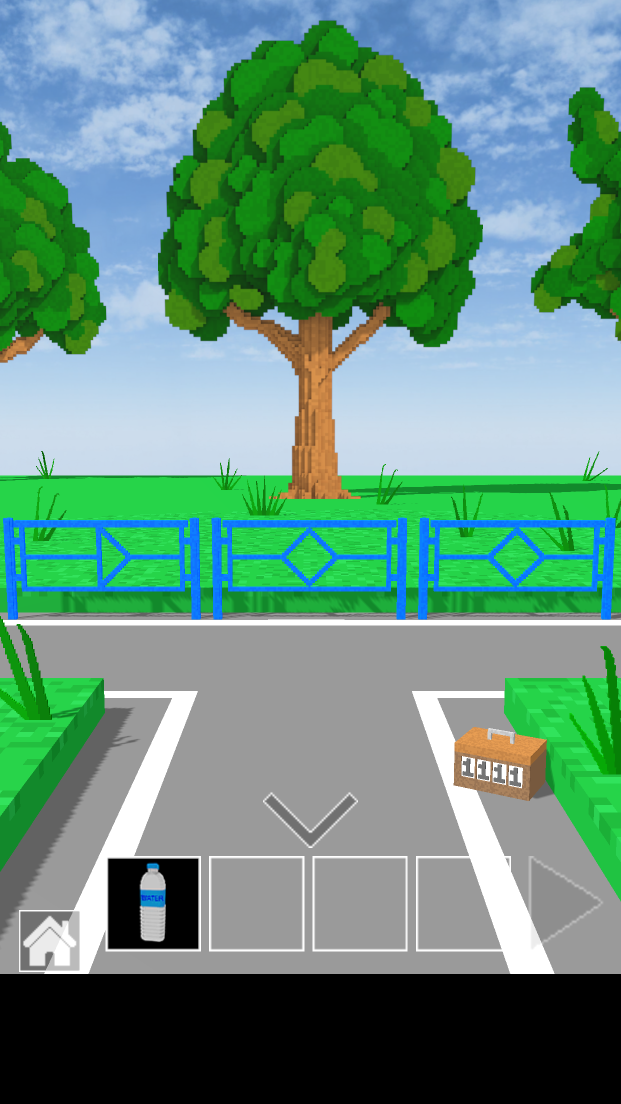 脱出ゲーム　道とガードレール 게임 스크린샷