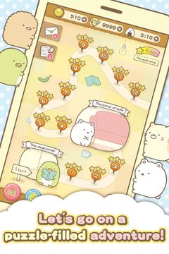 Captura de Tela do Jogo Sumikko gurashi
