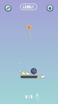 Rope Bowling Game Screenshot