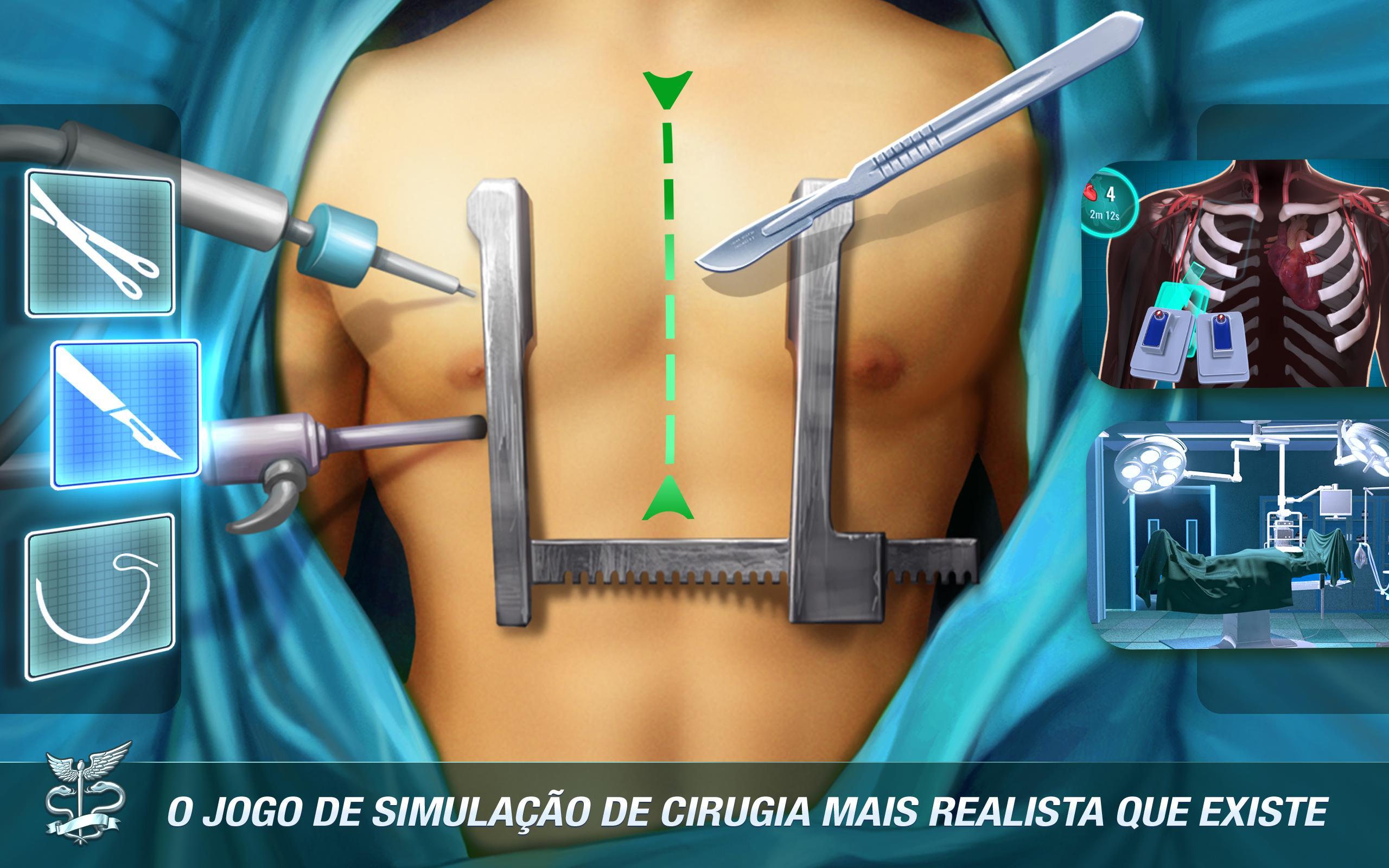 Captura de Tela do Jogo Operate Now Hospital - Surgery