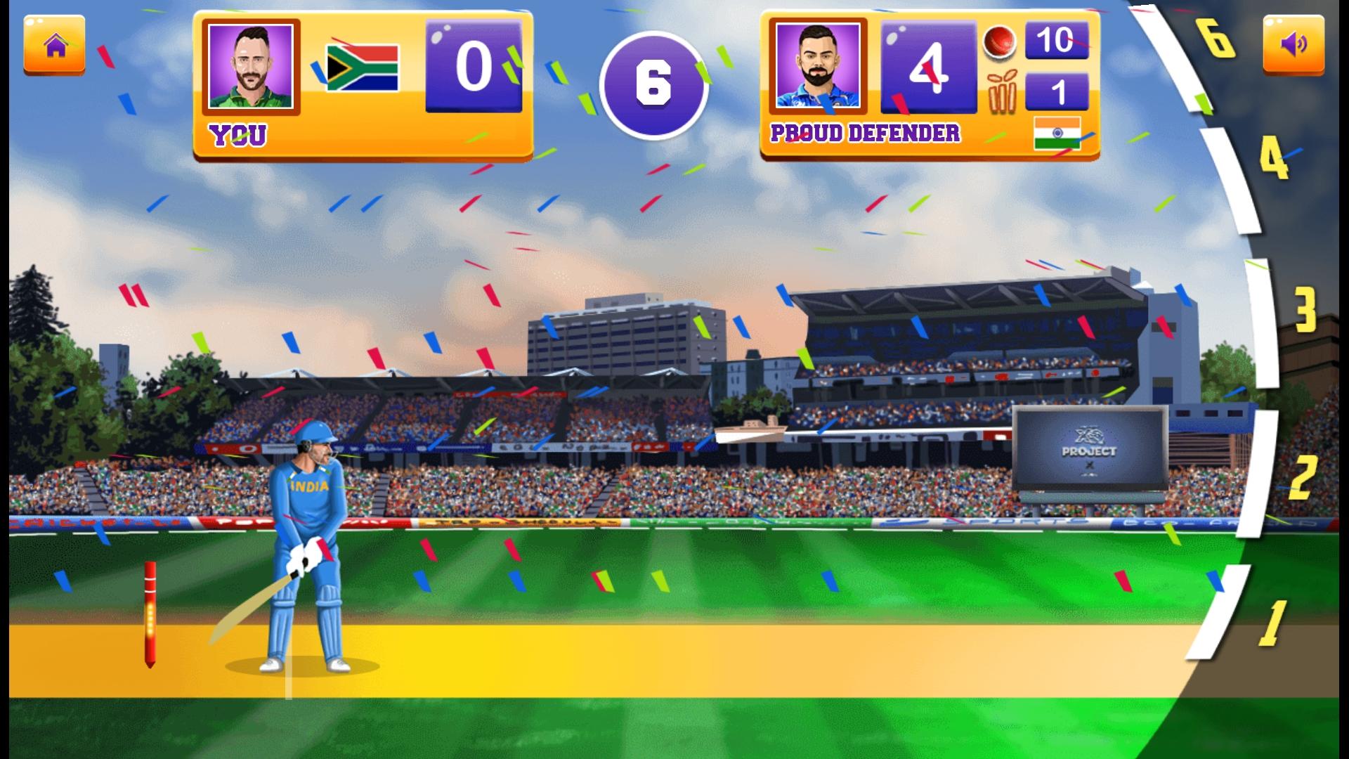 Screenshot of World Cricket championship T20