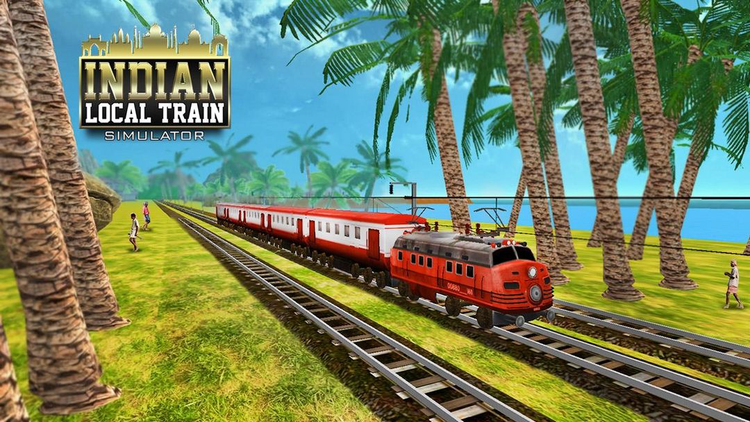 Screenshot of Indian Local Train Simulator