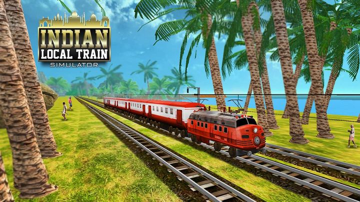 Screenshot 1 of Indian Local Train Simulator 1.4