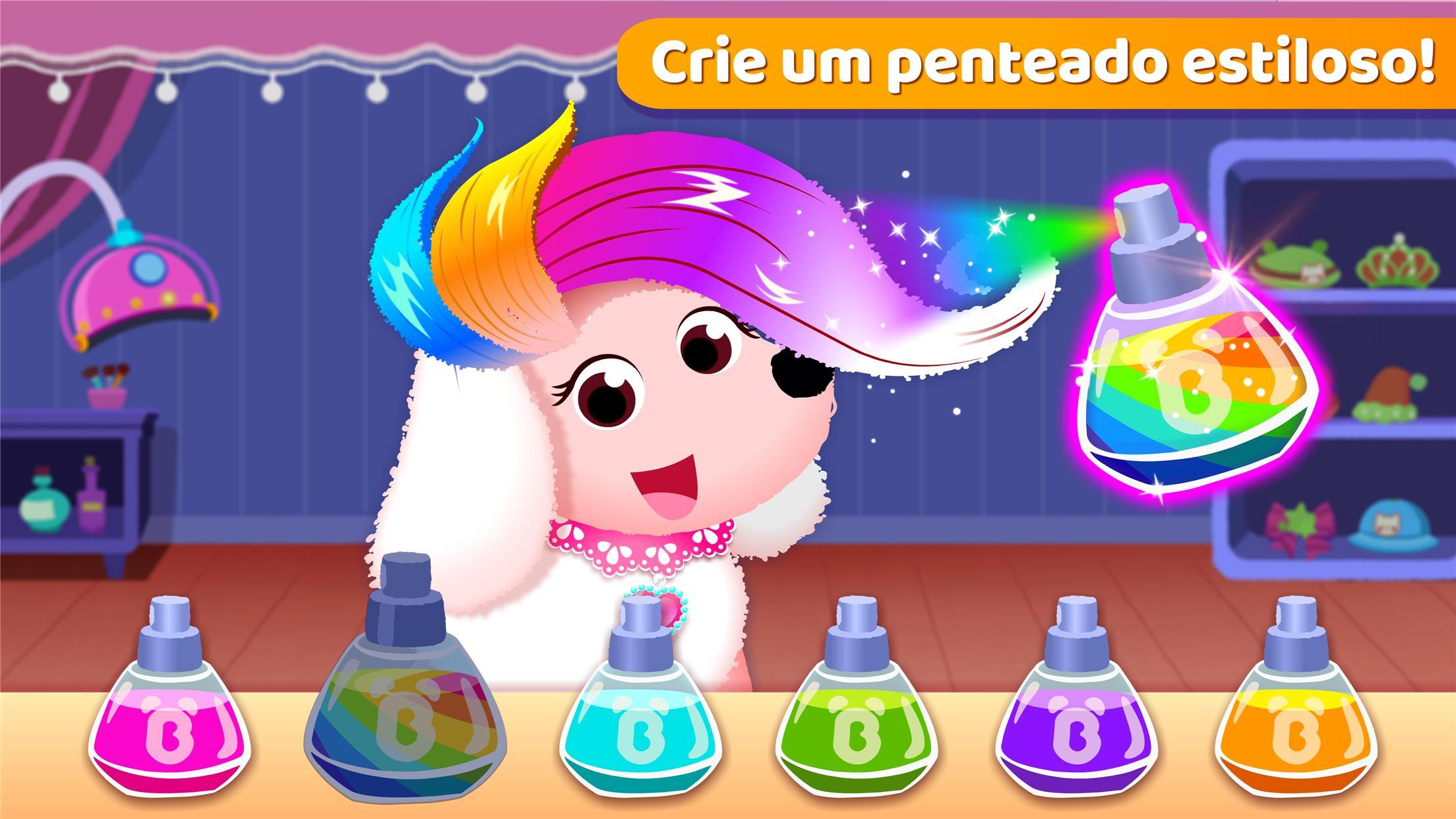 Captura de Tela do Jogo Petshop do Pequeno Panda
