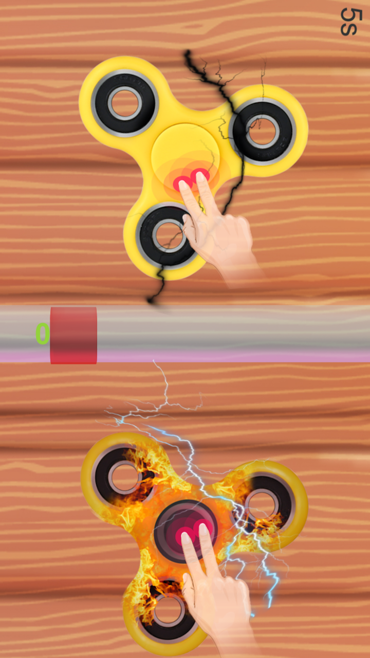 Скриншот игры 指尖陀螺