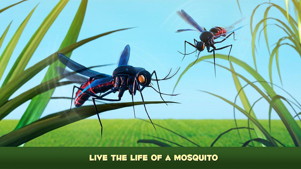 Mosquito Insect Simulator 3D ゲームのスクリーンショット