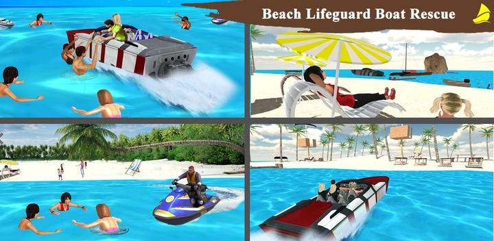 Banner of Beach Lifeguard Boat Rescue 1.0